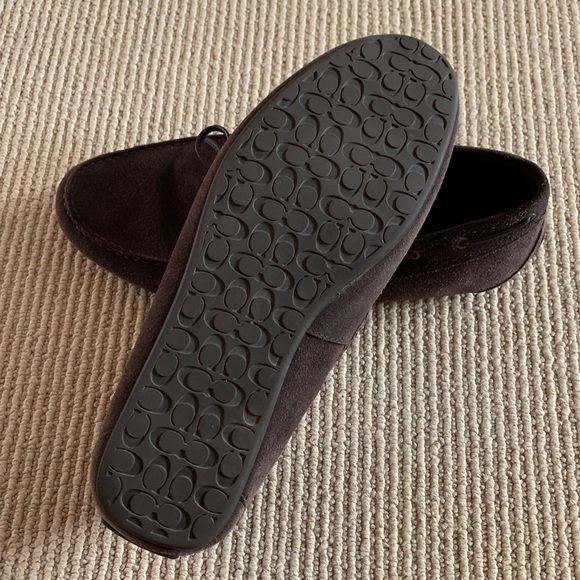 Men’s Coach Suede Loafers - Picture 5 of 7